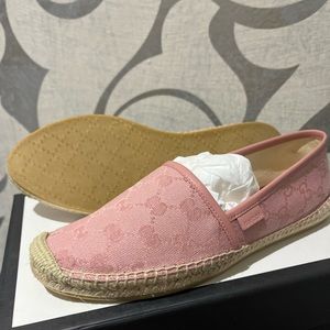 NEW GUCCI ESPADRILLE FLATS